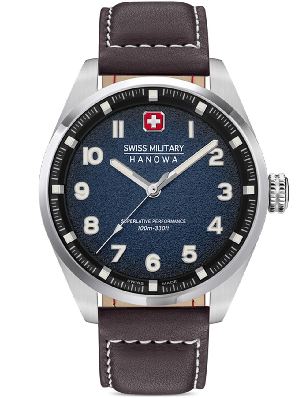 Swiss Military Hanowa Greyhound SMWGA0001502 Herrenuhr • Automatikwerk • 10 ATM Wasserdicht