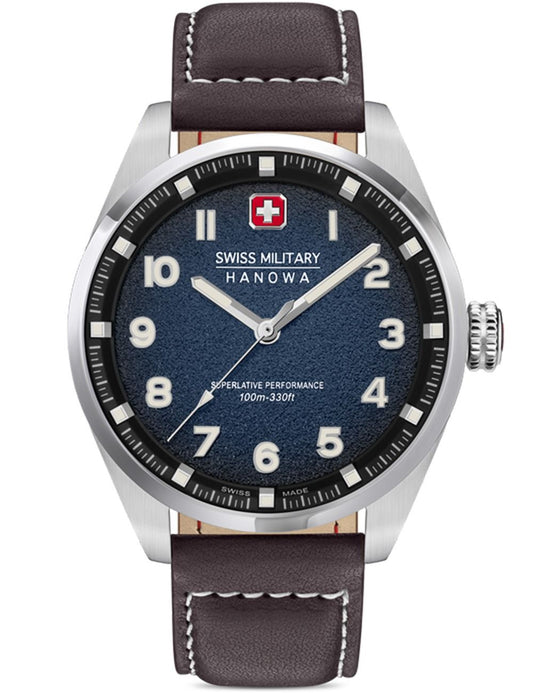 Swiss Military Hanowa Greyhound SMWGA0001502 Herrenuhr • Automatikwerk • 10 ATM Wasserdicht