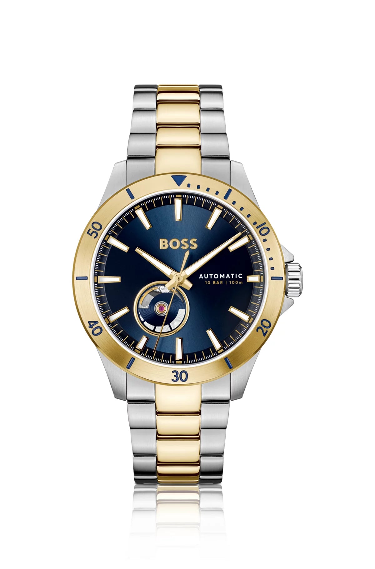 BOSS Troper 1514201 Herrenuhr Marineblau • Automatikwerk • Edelstahlgehäuse, Bild 2