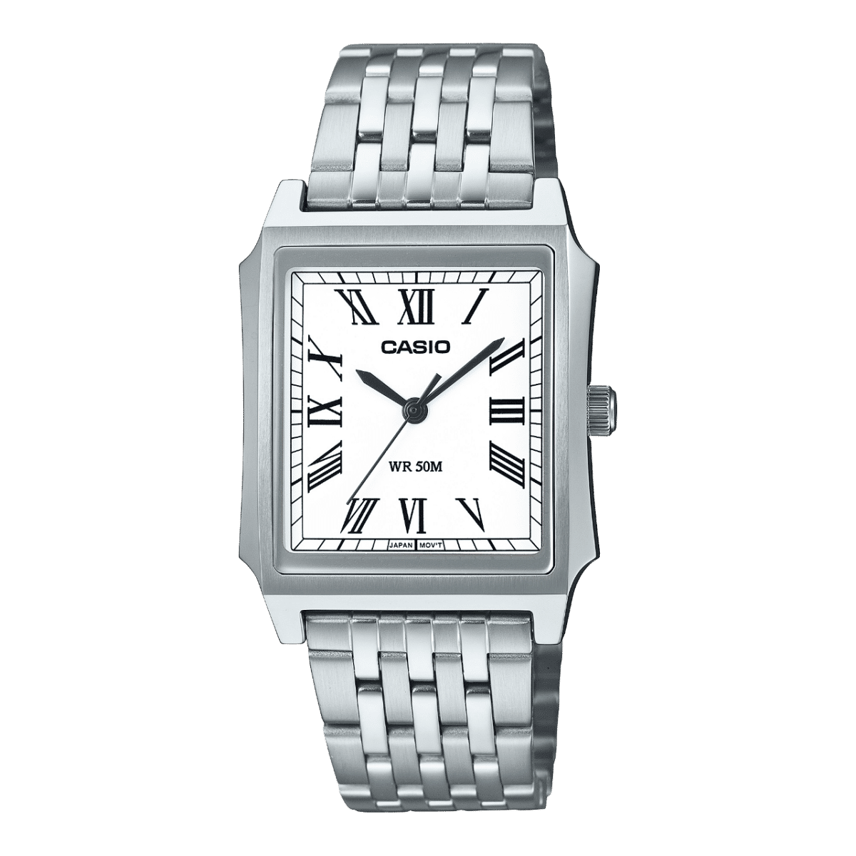 Casio Vintage MTP-B190D-7BVEF Herrenuhr • Edelstahlarmband • Mineralglas