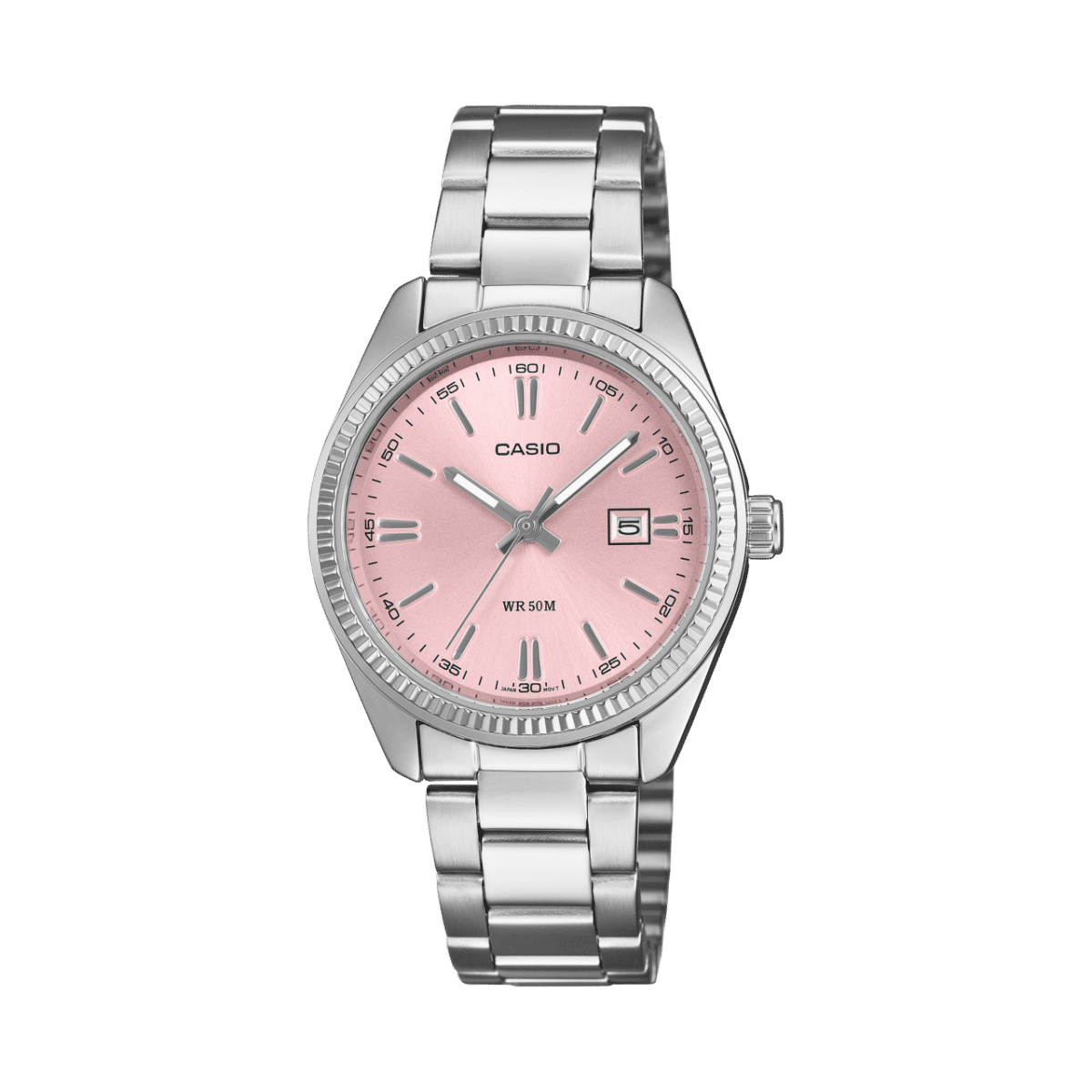 Casio Timeless LTP-1302PD-4AVEF Damen Armbanduhr • Mineralglas • Edelstahlarmband
