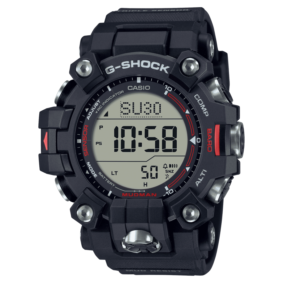 Casio G-Shock Pro Mudman GW-9500-1ER Herrenuhr • Triple Sensor • Funk-Solar