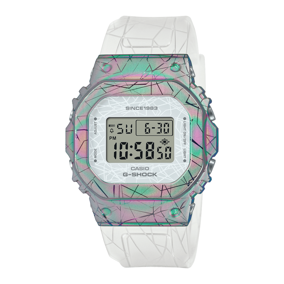 Casio G-SHOCK GM-S5640GEM-7ER Damenuhr • Limitierte Sonderedition • Mineralglas