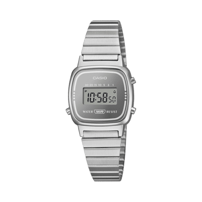 Casio LA670WES-7AEF Damen Armbanduhr • Mineralglas • Stoppuhr & Timer