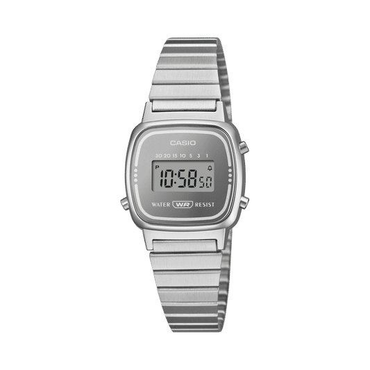 Casio LA670WES-7AEF Damen Armbanduhr • Mineralglas • Stoppuhr & Timer