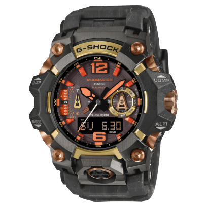 Casio G-Shock Mudmaster GWG-B1000MG-1A9ER Herren Armbanduhr Goldfarben • Saphirglas • Solar & Funk