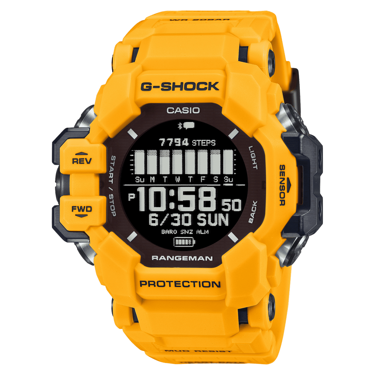 Casio G-Shock Pro GPR-H1000-9ER Herrenuhr • GPS & Herzfrequenzmessung • Bio-Resin Gehäuse