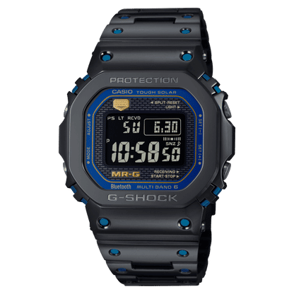 Casio G-Shock MRG-B5000BA-1DR Herren Armbanduhr • Titan & Cobarion Gehäuse • Funk-Solar