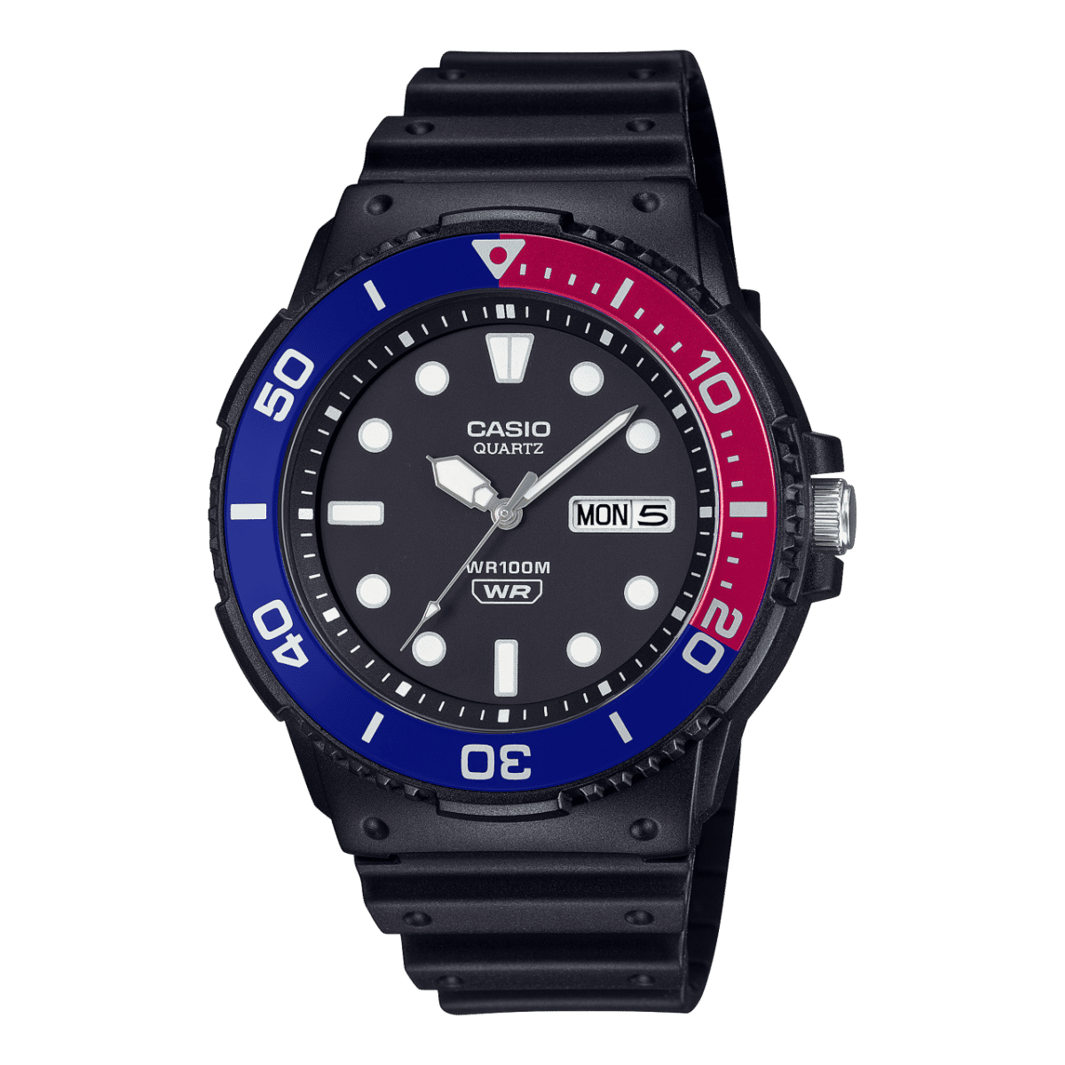 Casio Timeless MRW-230H-1E2VEF Herrenuhr • 100 m Wasserdicht • Drehbare Lünette