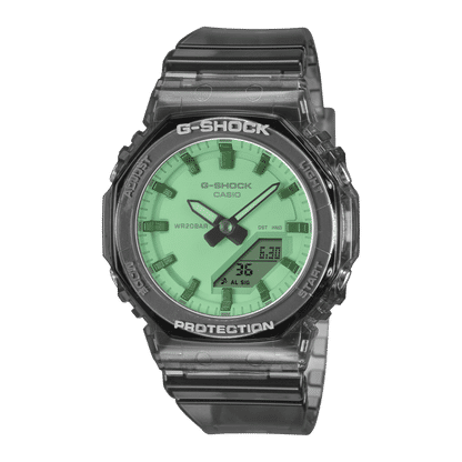 Casio GMA-P2100SR-1AER G-Shock Classic Damen Armbanduhr • Ana-Digi • Transparentes Sommmerdesign