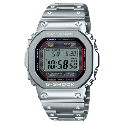 Casio G-Shock Pro GMW-B5000D-1CER Herrenuhr • Vollmetall-Edelstahl • Tough Solar & Multiband 6