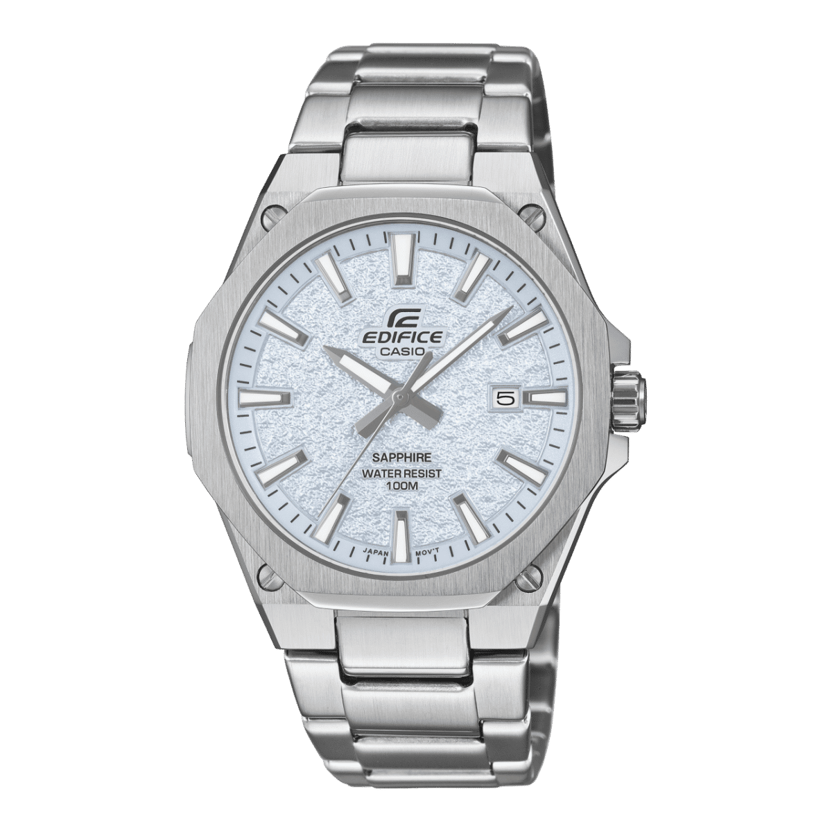 Casio Edifice EFR-S108DE-2AVUEF Herrenuhr • Saphirglas • Sportliches Edelstahldesign