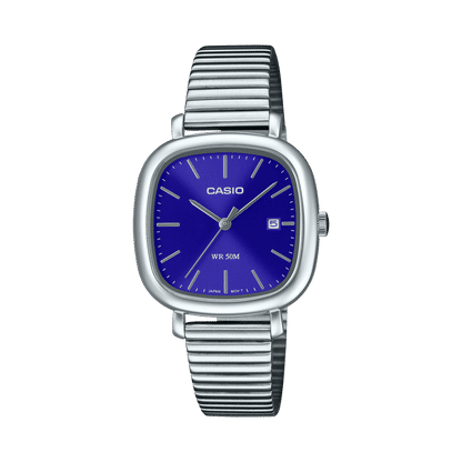 Casio LTP-B166D-2AVEF Damen-Armbanduhr • Mineralglas • Datumsanzeige