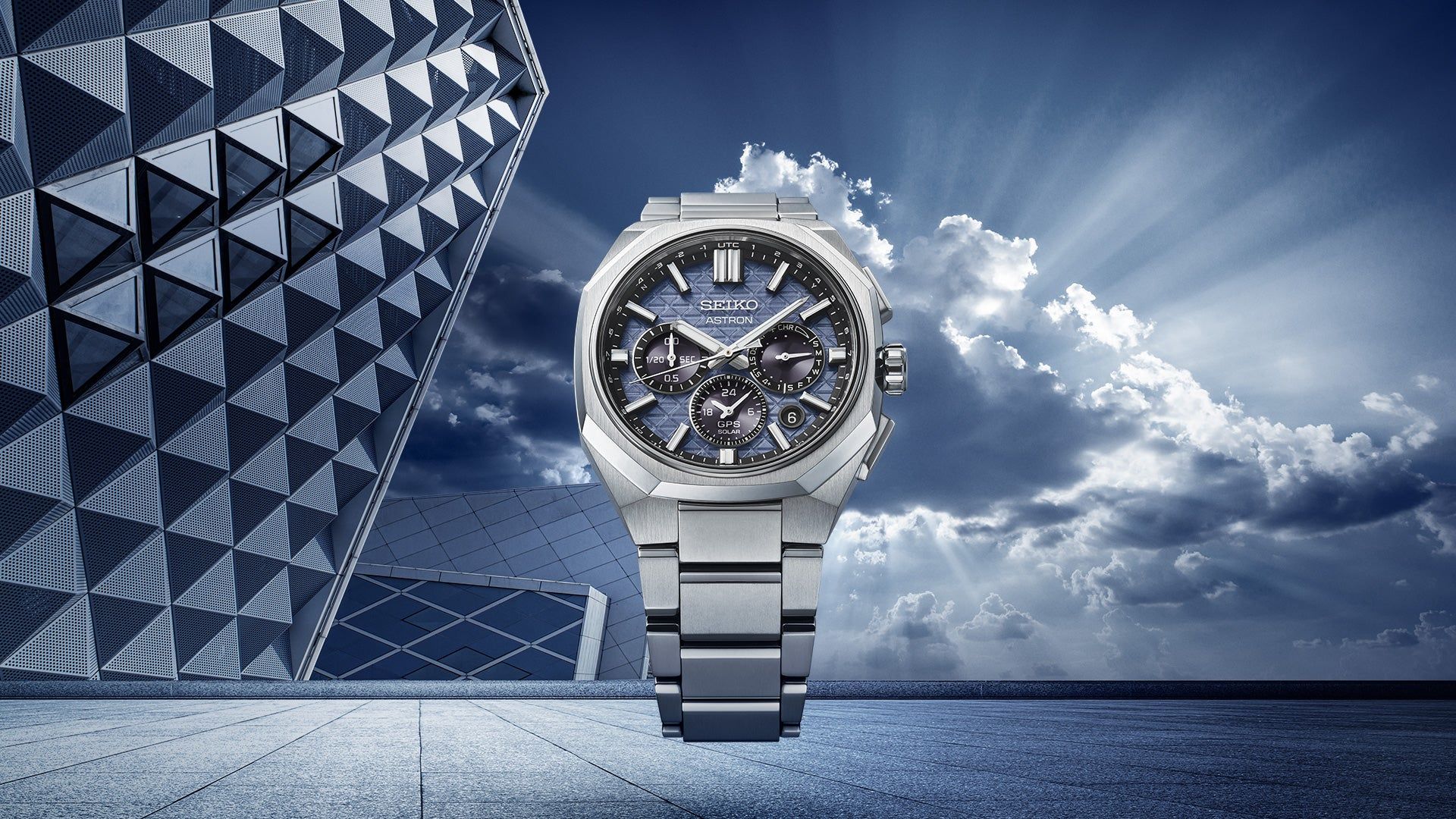 Seiko Astron HAB001J1 Herren Armbanduhr • GPS Solar • Saphirglas, Bild 2