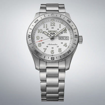 Seiko 5 Sports HDB007K1 Herren Armbanduhr Weiß • Automatikwerk • 10 Bar wasserdicht, Bild 12