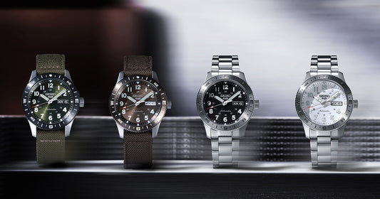 Seiko 5 Sports HDB007K1 Herren Armbanduhr Weiß • Automatikwerk • 10 Bar wasserdicht