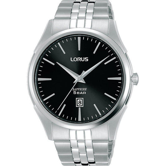 Lorus Classic RH945NX5 Herren Armbanduhr • Saphirglas • Edelstahlarmband