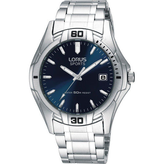 Lorus Classic RXH93EX9 Herren Armbanduhr Blau • Mineralglas • Datumsanzeige