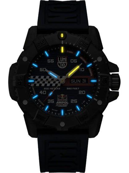 Luminox Master Carbon SEAL XS.3863.ARB Herrenuhr Schwarz-Rot • Schweizer Automatikwerk • Limited Edition 100 Stück, Bild 2