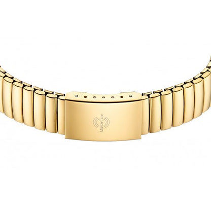 Master Time MTLA-10947-12Z Damen-Funkuhr Goldfarben • Leuchtzeiger & Leuchtziffern • Ewiger Kalender, Bild 3