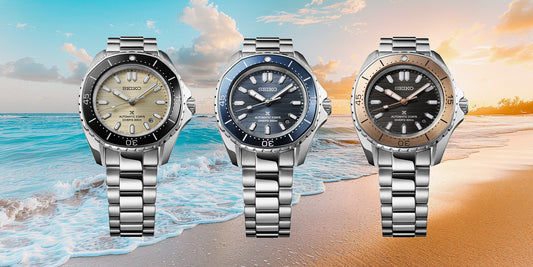 Seiko SPB481J1 Prospex Sea Herrenuhr Beige • Automatikwerk Kaliber 6R55 • 300 m Wasserdicht