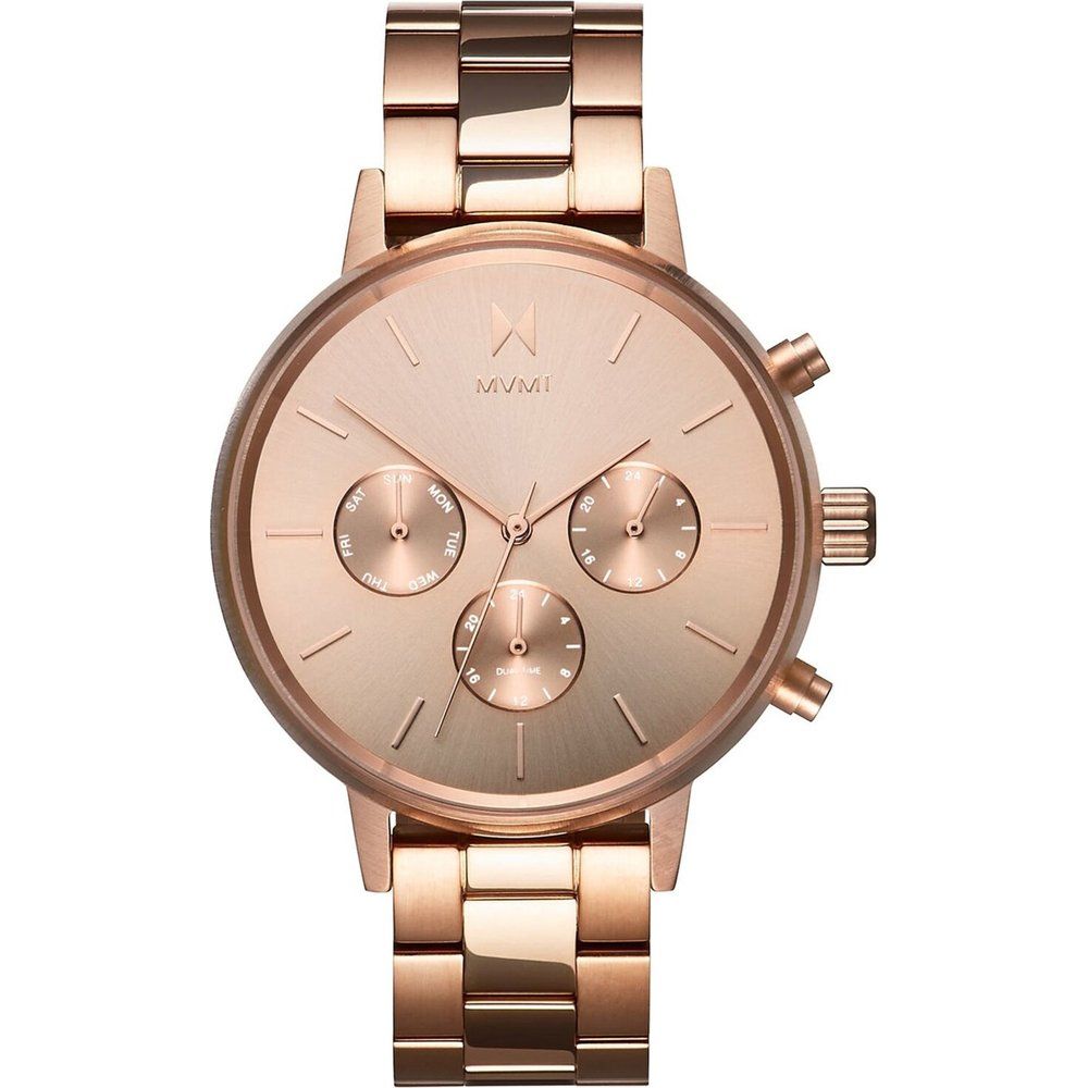 MVMT Nova D-FC01-RG Damen Armbanduhr Roségold • Mineralglas • Quarzwerk