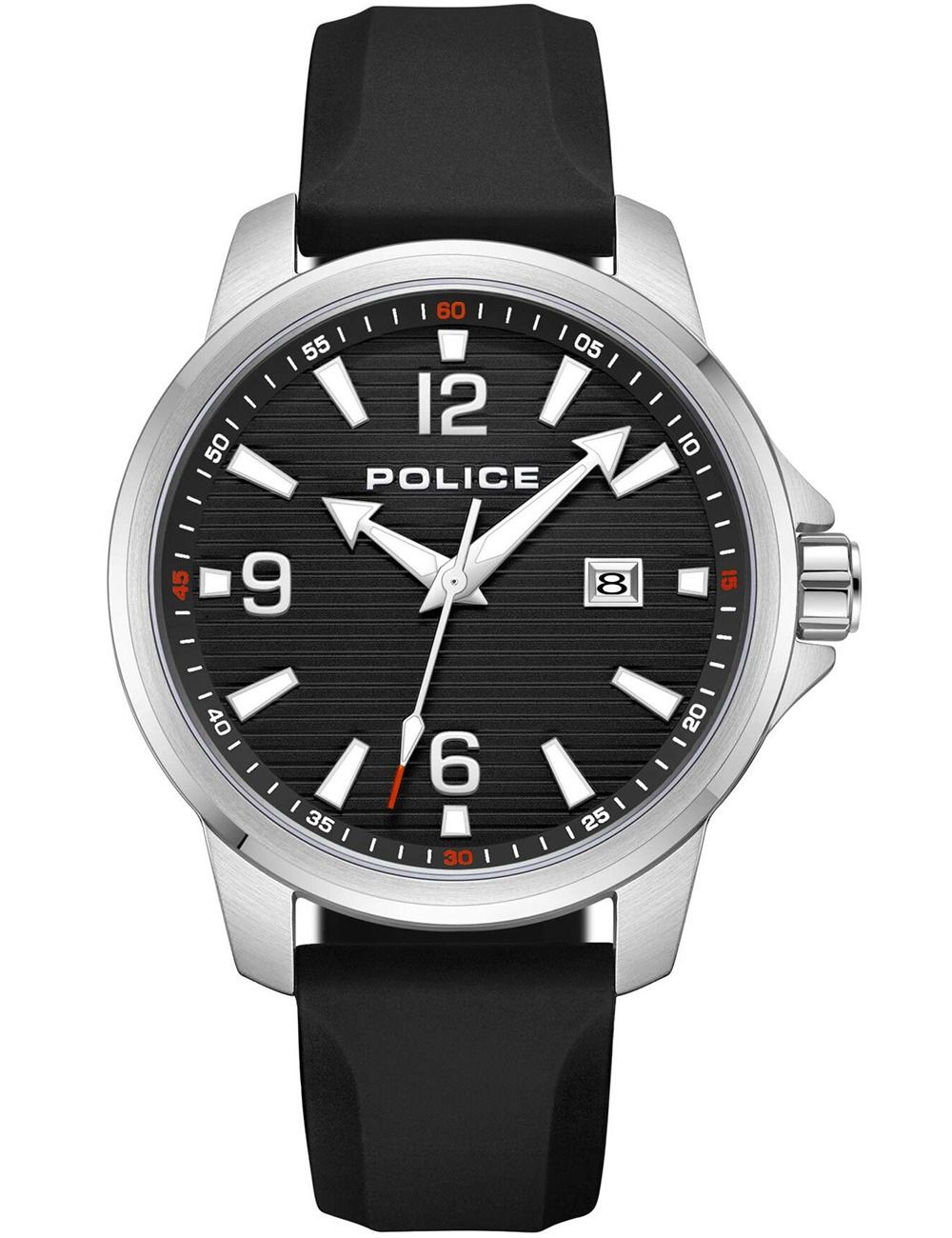 Police Mensor PEWJN0020903 Herrenuhr Schwarz • Mineralglas • 5 ATM Wasserdicht