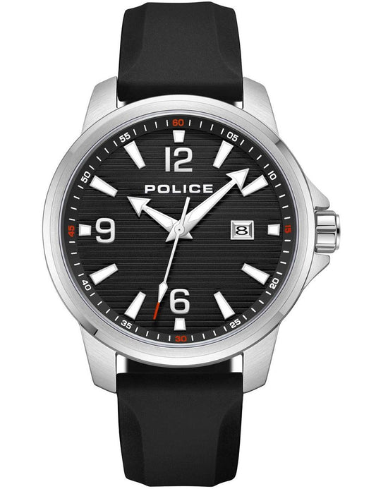 Police Mensor PEWJN0020903 Herrenuhr Schwarz • Mineralglas • 5 ATM Wasserdicht