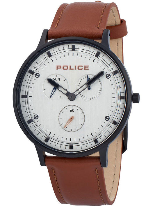 Police Berkeley PL15968JSB.04 Herrenuhr Schwarz • 42mm Gehäuse • 3 ATM Wasserschutz