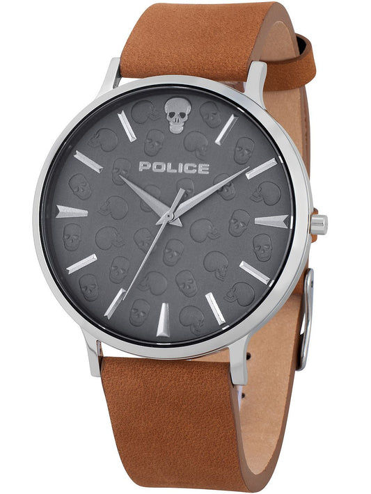 Police Tasman PL16023JS.13 Herrenuhr Grau • Mineralglas • Quarzwerk