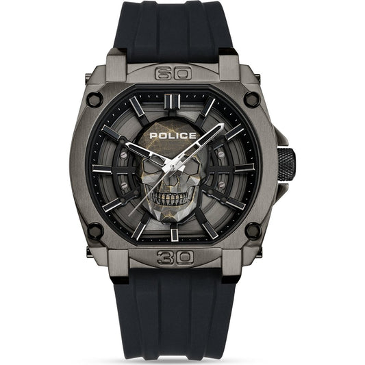 Police Norwood-Skull PEWGM0001201 Herren • Totenkopf-Zifferblatt • Mineralglas