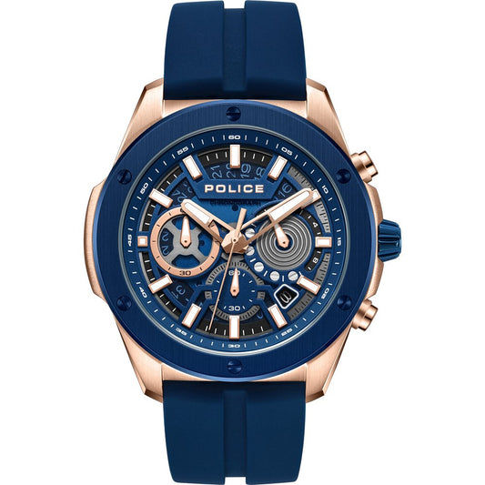Police Warren PEWGO0000403 Herren Armbanduhr Roségold • Chronograph • Mineralglas
