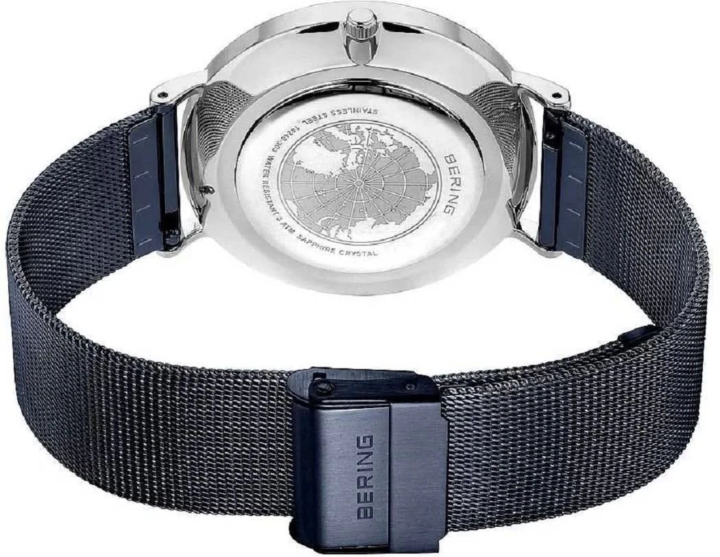 Orologio da uomo Bering Classic 14240-303 • Vetro zaffiro • Maglia milanese