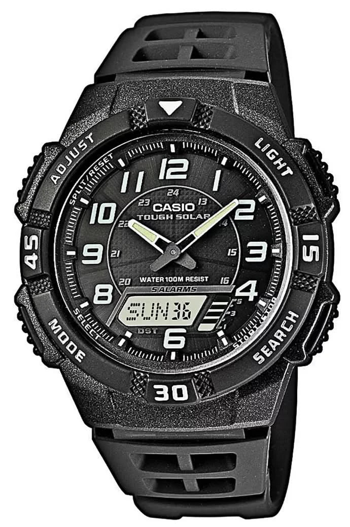 Orologio da uomo Casio AQ-S800W-1BVEF • Tough Solar • World Time