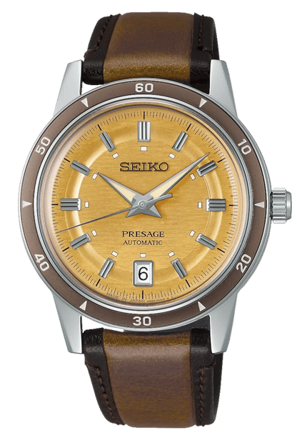 Seiko Presage SRPL75J1 Orologio da Uomo • Movimento Automatico • Design Style60's