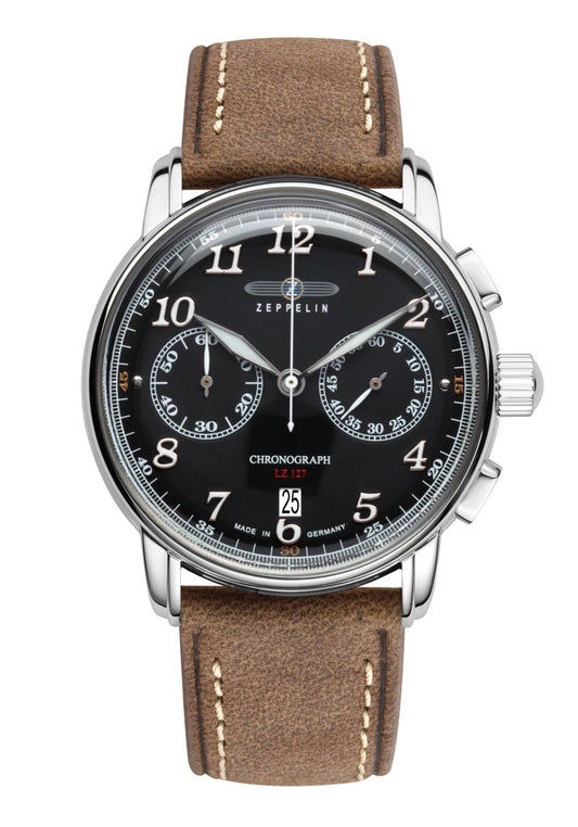 Zeppelin LZ127 Graf LZ127 Herren • Chronograph • Deutsches Luftschiff-Design