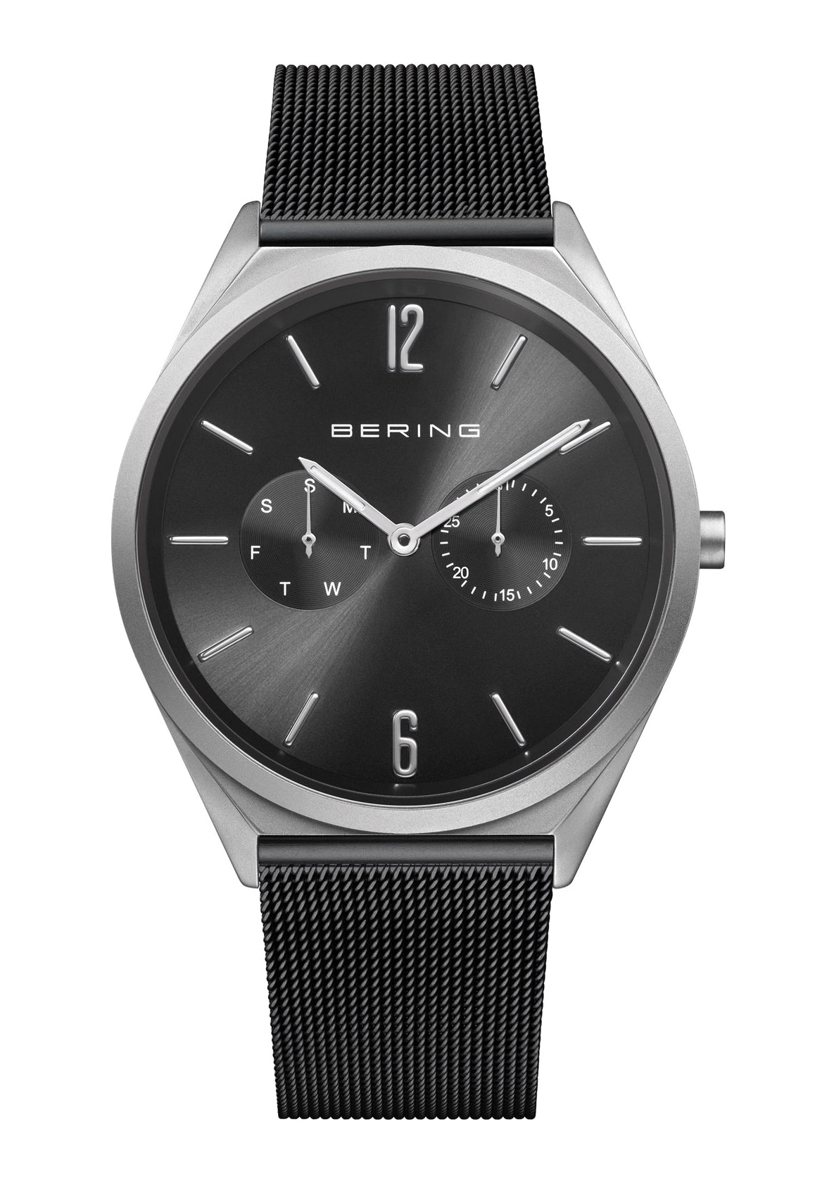 BERING Ultra Slim Herrenuhr • Saphirglas • Schlankes Quarzwerk