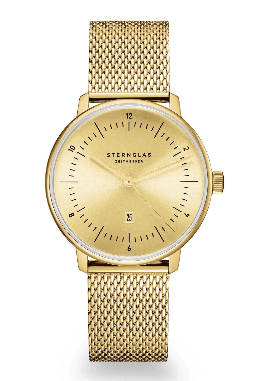 Sternglas Naos XS Edition Elyra Damen Armbanduhr Gold • Minimalistische Ästhetik • Sonderedition