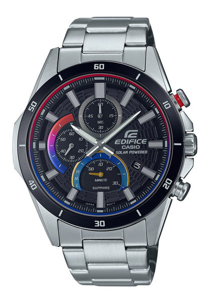 Casio Edifice Heat Gradation EFS-S610HG-1AVUEF Herren Armbanduhr Schwarz • Saphirglas • Solarantrieb