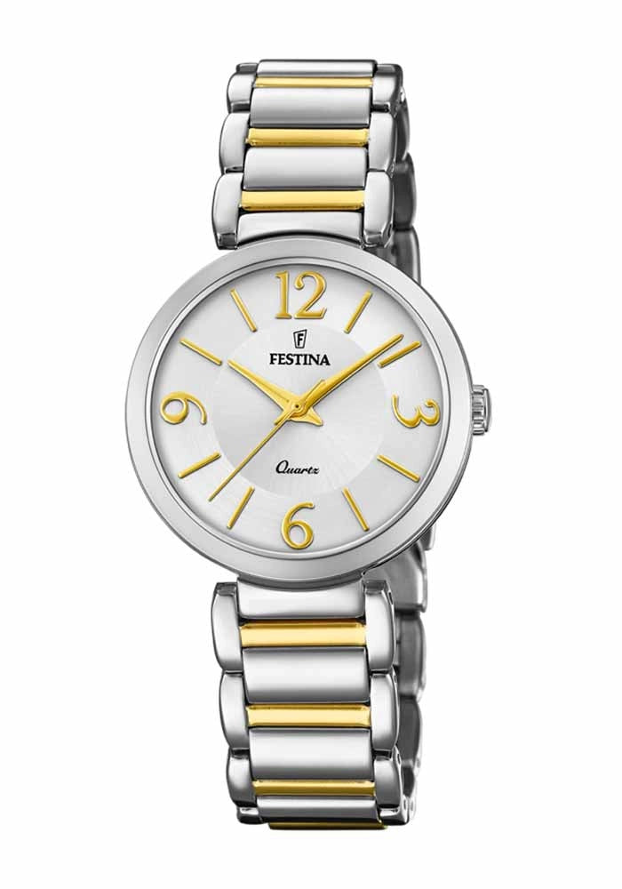 Festina Mademoiselle Damenuhr • Elegantes Quarzwerk • Edelstahlarmband