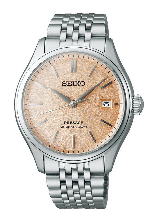 Seiko Presage Classic SPB463 Herrenuhr Beige • Saphirglas • Automatikwerk 6R55