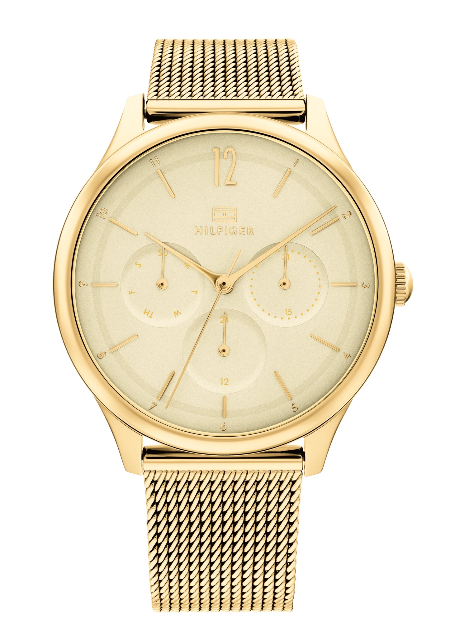 Tommy Hilfiger Layla Damenuhr Gold • Quarzwerk • Elegantes Damendesign
