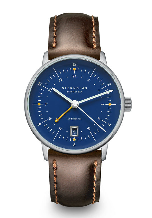 Sternglas Naos Pro GMT S02-NG06-BR03 Herren • Automatikwerk Miyota 9075 • Saphirglas