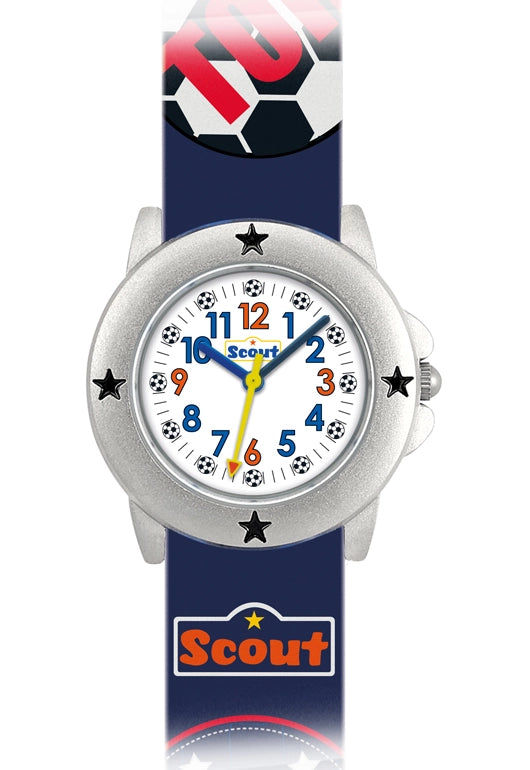 Scout Champions 393.012 Kinderuhr Blau • Quarzwerk • Wasserdicht bis 5 bar