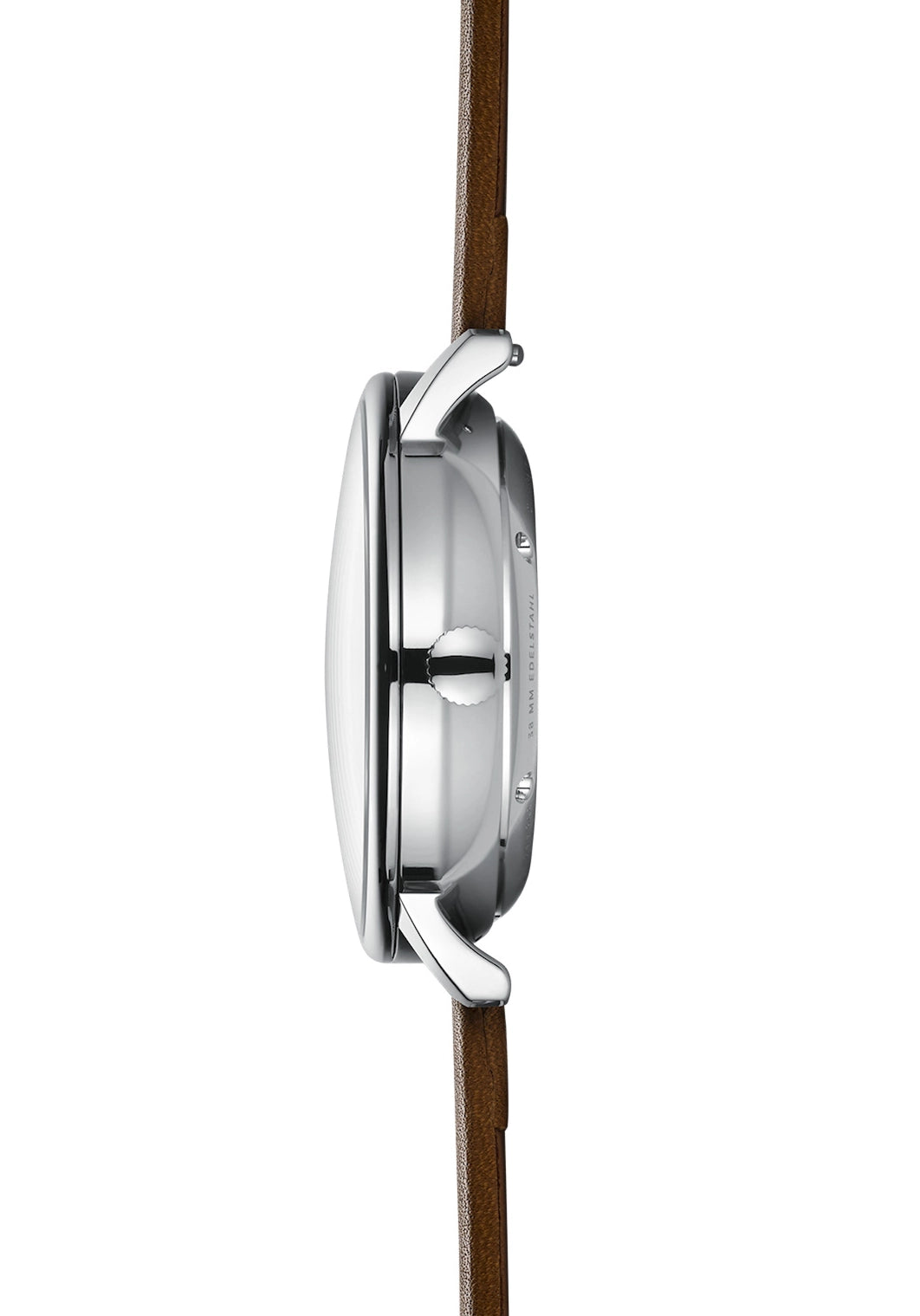 Sternglas Naos Automatik Herrenuhr Weiß • Bauhaus-Design • Saphirglas, Bild 2