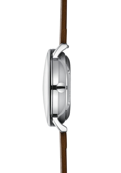 Sternglas Naos Automatik Herrenuhr Weiß • Bauhaus-Design • Saphirglas, Bild 2