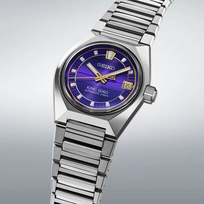 King Seiko Vanac SLA083 Herrenuhr Lila • Automatikwerk Kaliber 8L45 • Saphirglas, Bild 2