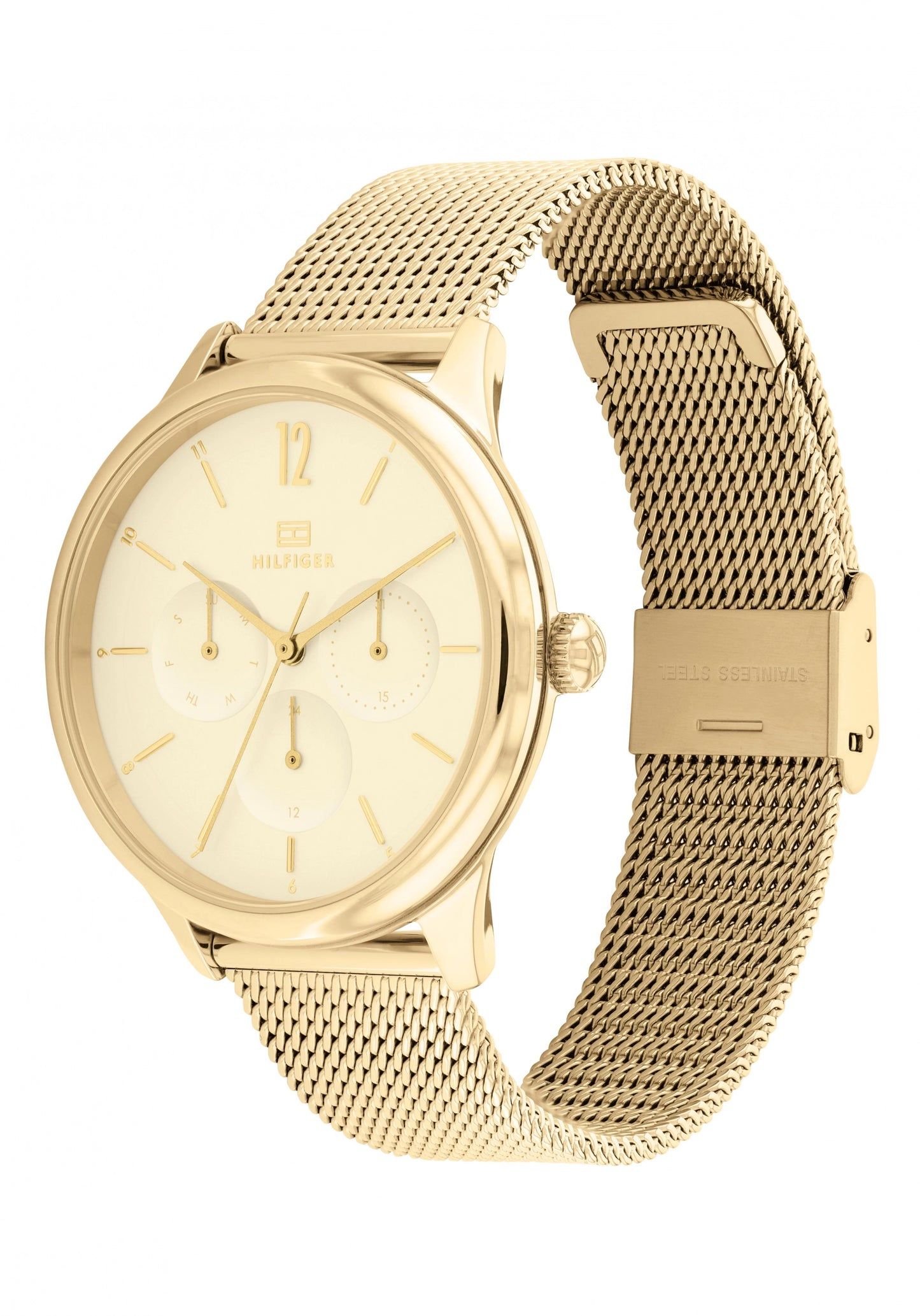 Tommy Hilfiger Layla Damenuhr Gold • Quarzwerk • Elegantes Damendesign, Bild 2
