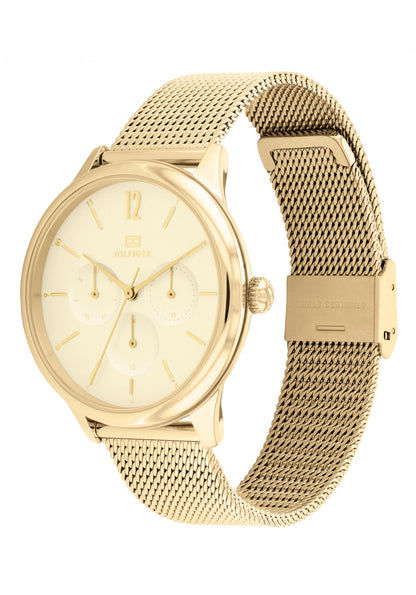 Tommy Hilfiger Layla Damenuhr Gold • Quarzwerk • Elegantes Damendesign, Bild 2