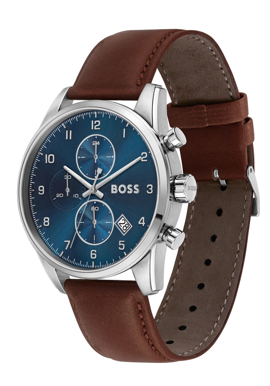 BOSS Skymaster 1513936 Herren Chronograph Silber • Quarzwerk • Edelstahlgehäuse, Bild 2
